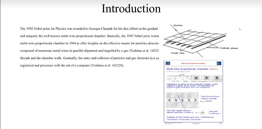 Pick any noble prize from physics chemistry medicine and physiology and make a presentation on it