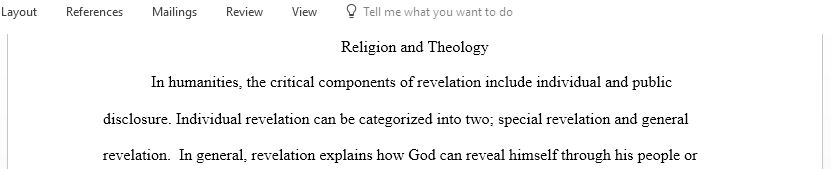 What are some of the key elements in revelation knowledge reflective knowledge religious faith and faith
