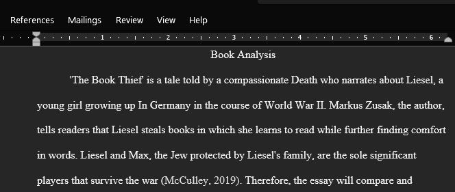 Compare And Contrast the Lives of Liesel and Max Vandenburg 