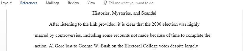 Discuss the 2000 Election controversy including details regarding the voting recount and the ultimate Supreme Court decision