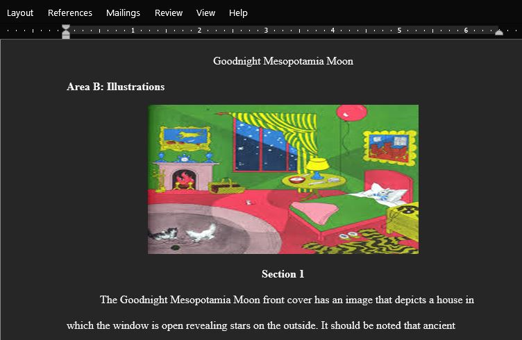 Goodnight Mesopotamia Moon