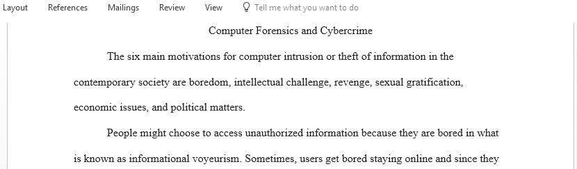 List and describe the primary motivations for computer intrusion or theft of information in contemporary society