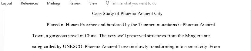 Present a case study on an ancient city that is transitioning from their historical infrastructure to technology that uses digital and IOT connected assets