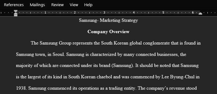 Select A Global Company That Uses Many Forms of Consumer-Based Marketing  and Develop a Marketing Plan Brief for the Primary Product or Service Offered by the Company