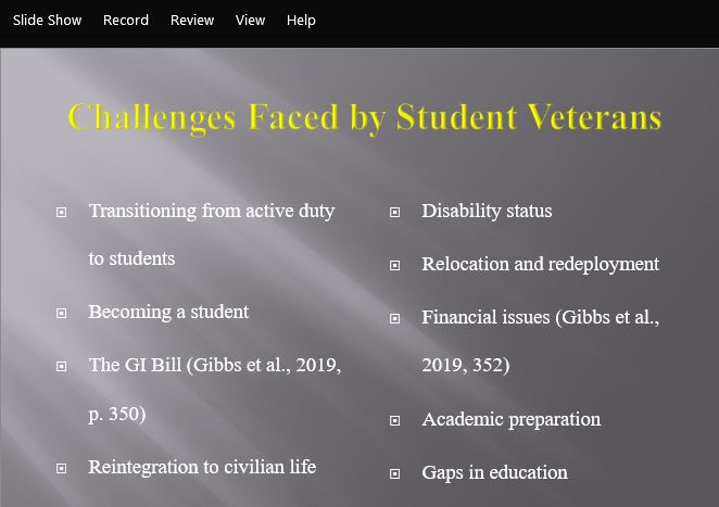 Student Veterans of America