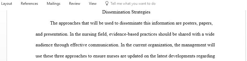 Developing a Culture of Evidence-Based Practice