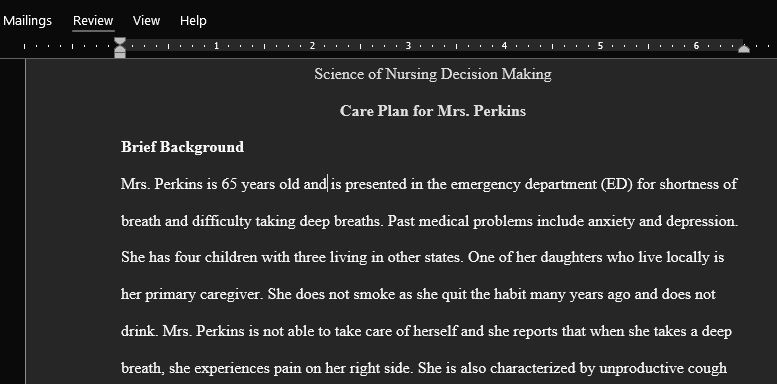 Discuss And Critique the Decision-Making Processes Required In Nursing