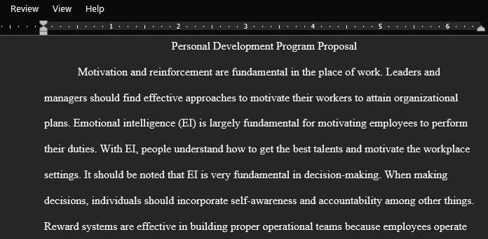 Describe how motivation and reinforcement would be used to influence members of the organization to resolve the issue