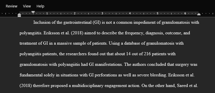 Select 2 of the 3 articles provided regarding pediatric vasculitis